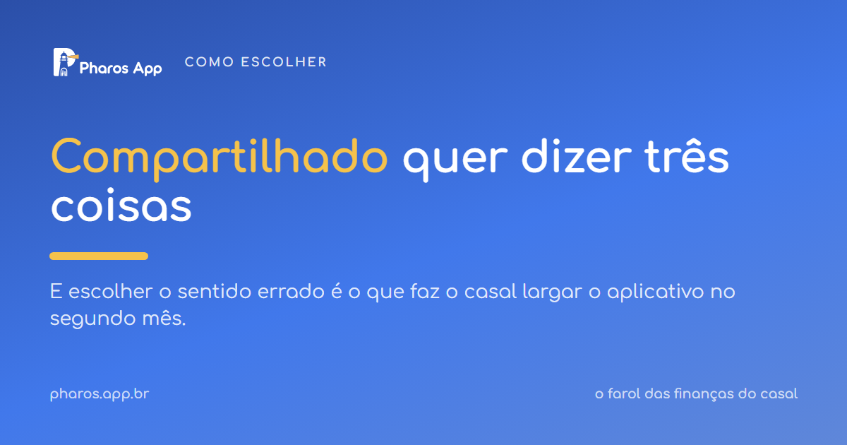 As três formas de compartilhar dinheiro num aplicativo